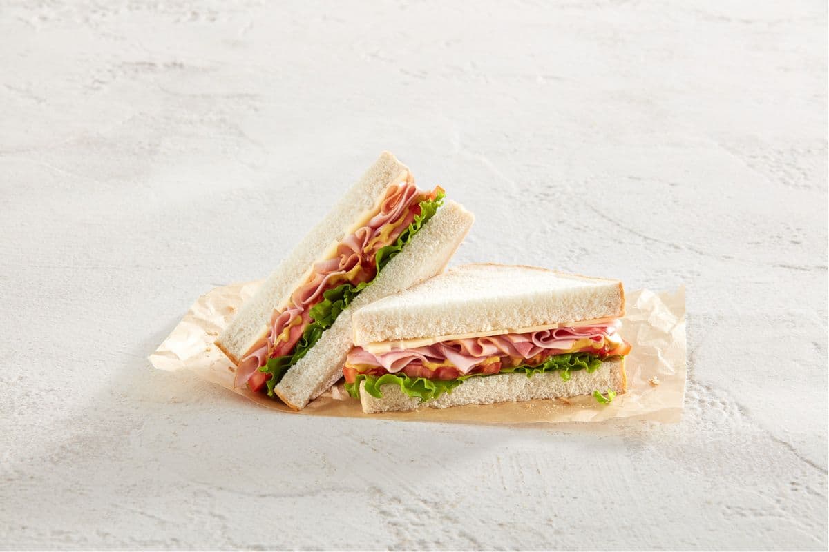 Ham & Swiss Sandwich