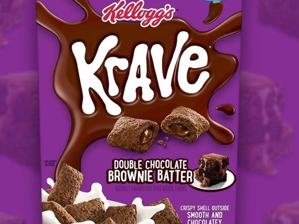 Krave Cereal Double Chocolate Brownie Batter