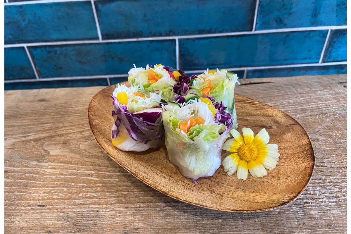 Summer Rolls (2 pcs) (Vegan - Gluten Friendly)