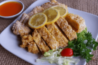 E8. Breaded Lemon Chicken柠檬鸡🍋