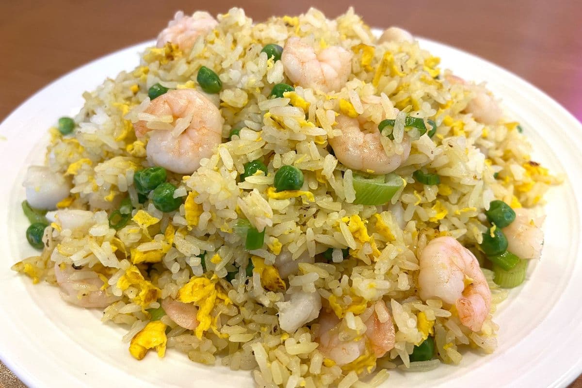 Shrimp Fried Rice 蝦仁炒飯(大) (Size: R (大))