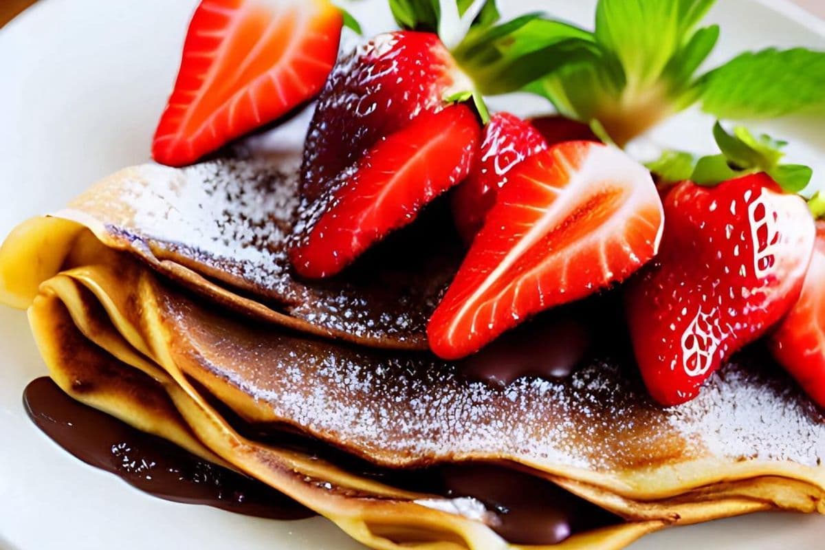 Crêpe Fraise Banana