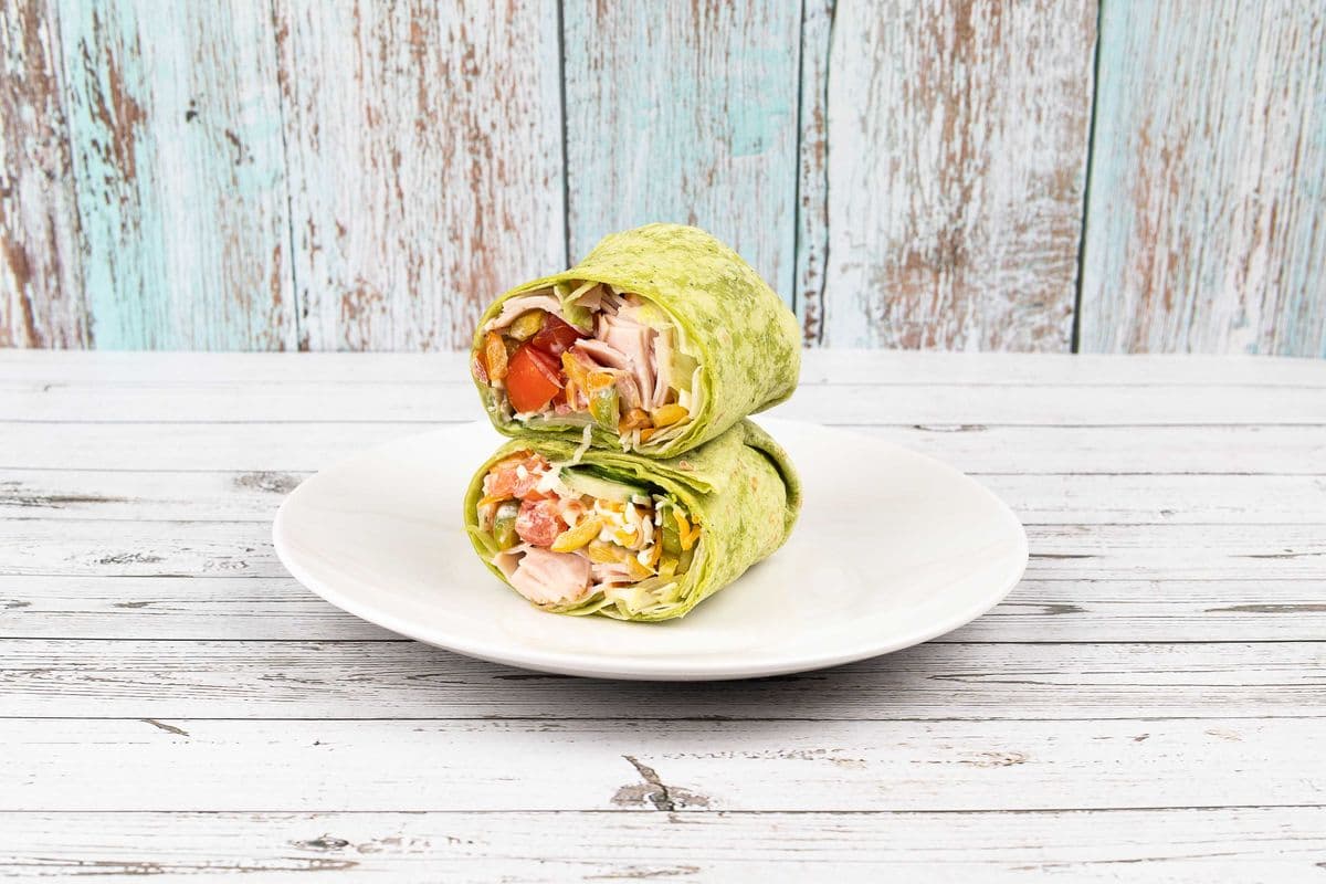 Turkey Bacon Ranch Wrap (790 Cal)