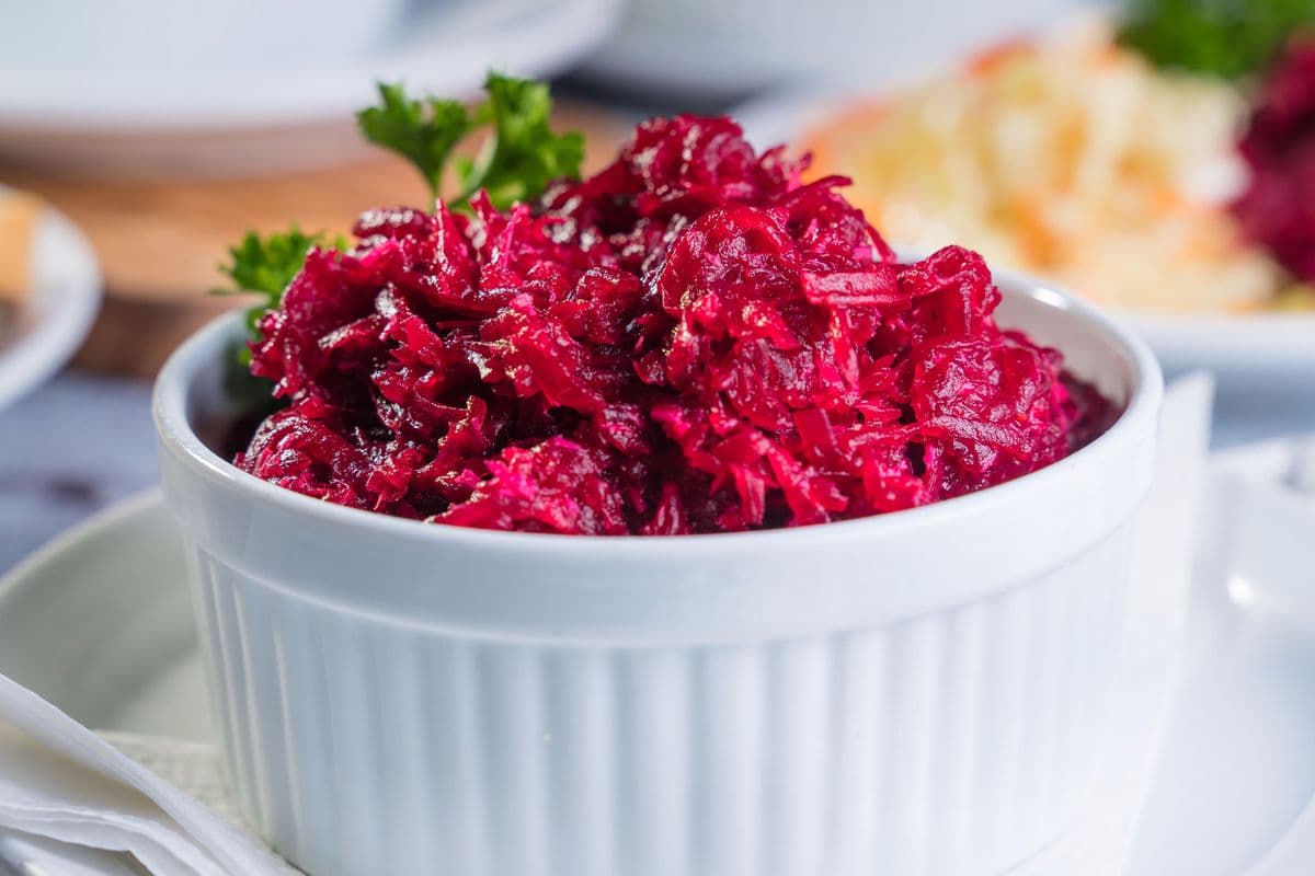 Beetroot Salad (Vegan) - Salatka z Burakow