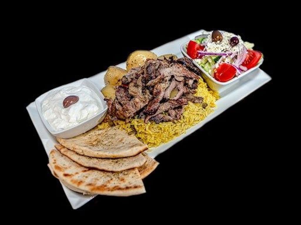 Authentic Pork Gyro Dinner