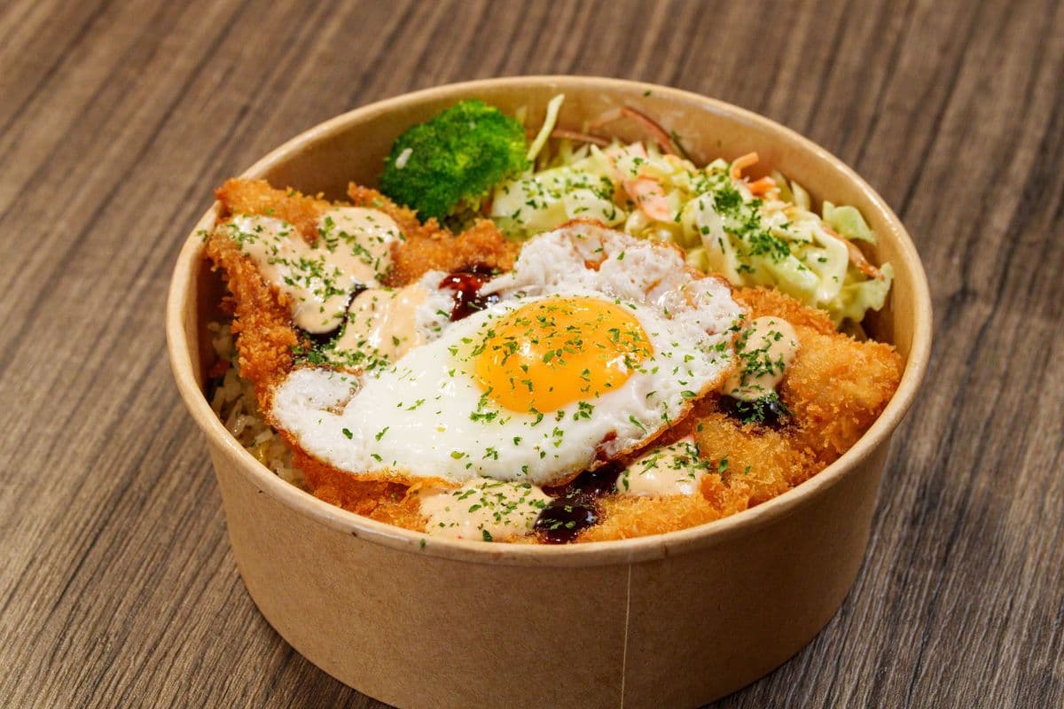 Rustic Pork Katsudon (Served with Rice)
