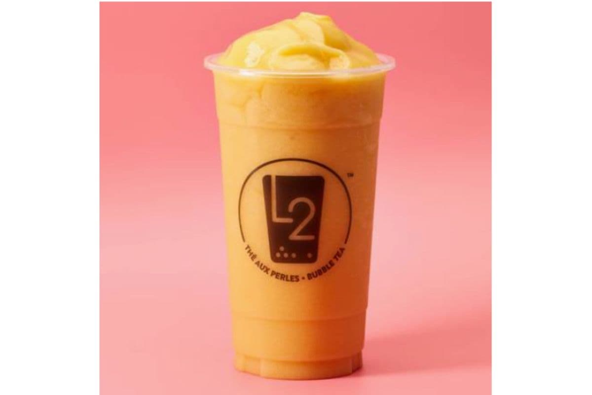 Frappé Pêche (Grand) / Peach Smoothie (Large)