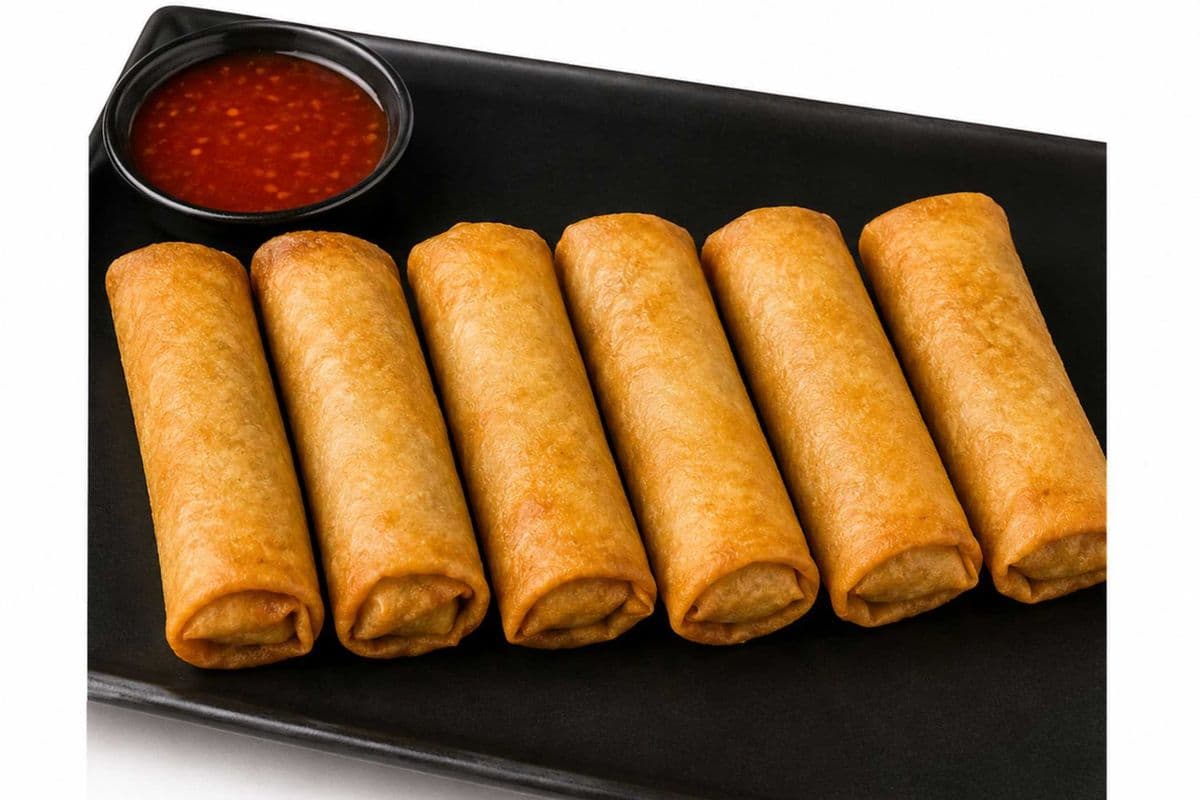 Veg Spring Rolls (6 pcs)