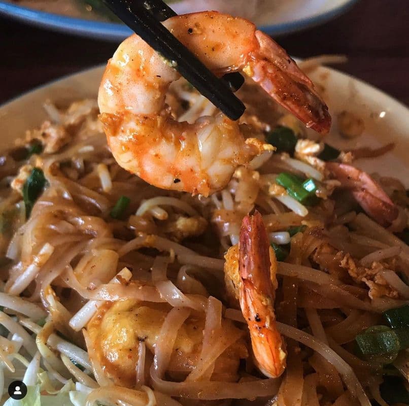 Pad Thai Shrimp(peanuts)