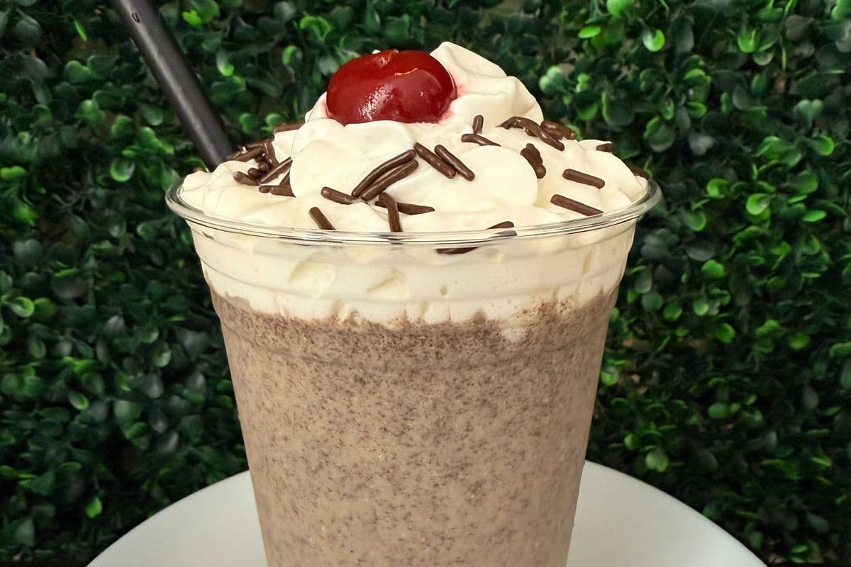 Chocolate Mint Milkshake