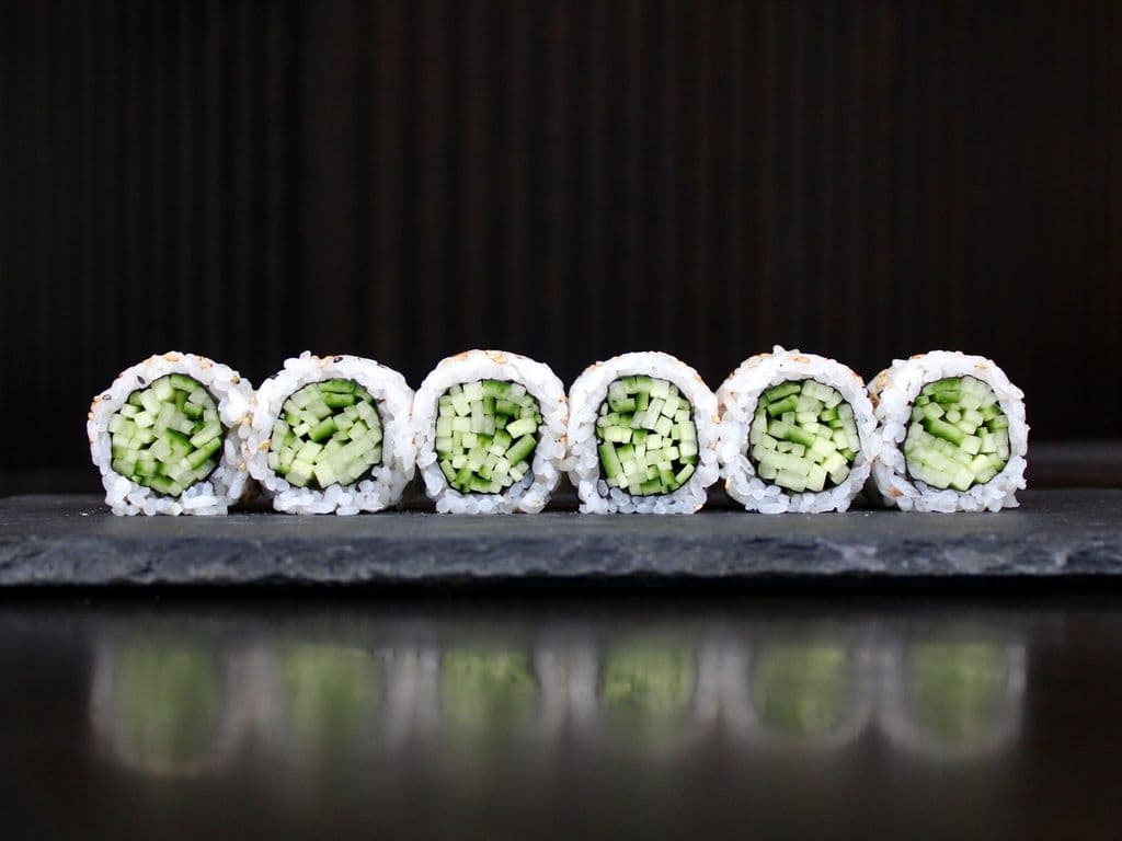 Concombre rouleau / Cucumber roll