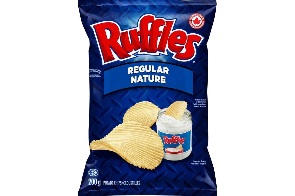 Ruffles Regular Chips (Big Bag) (200 g)
