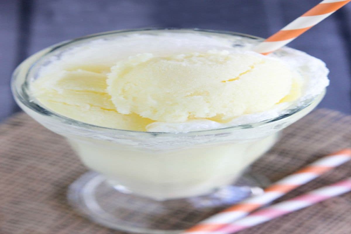 Vanilla Ice Cream Slush