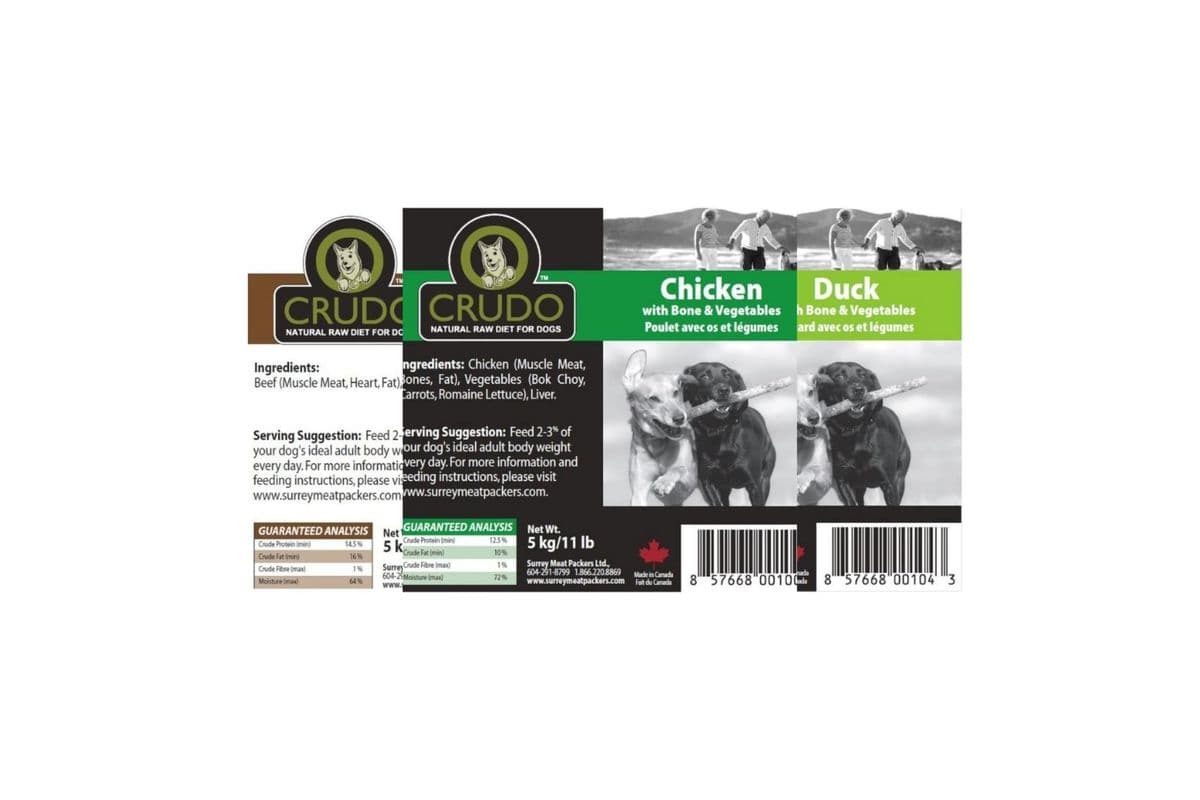 Crudo Raw Dog Food