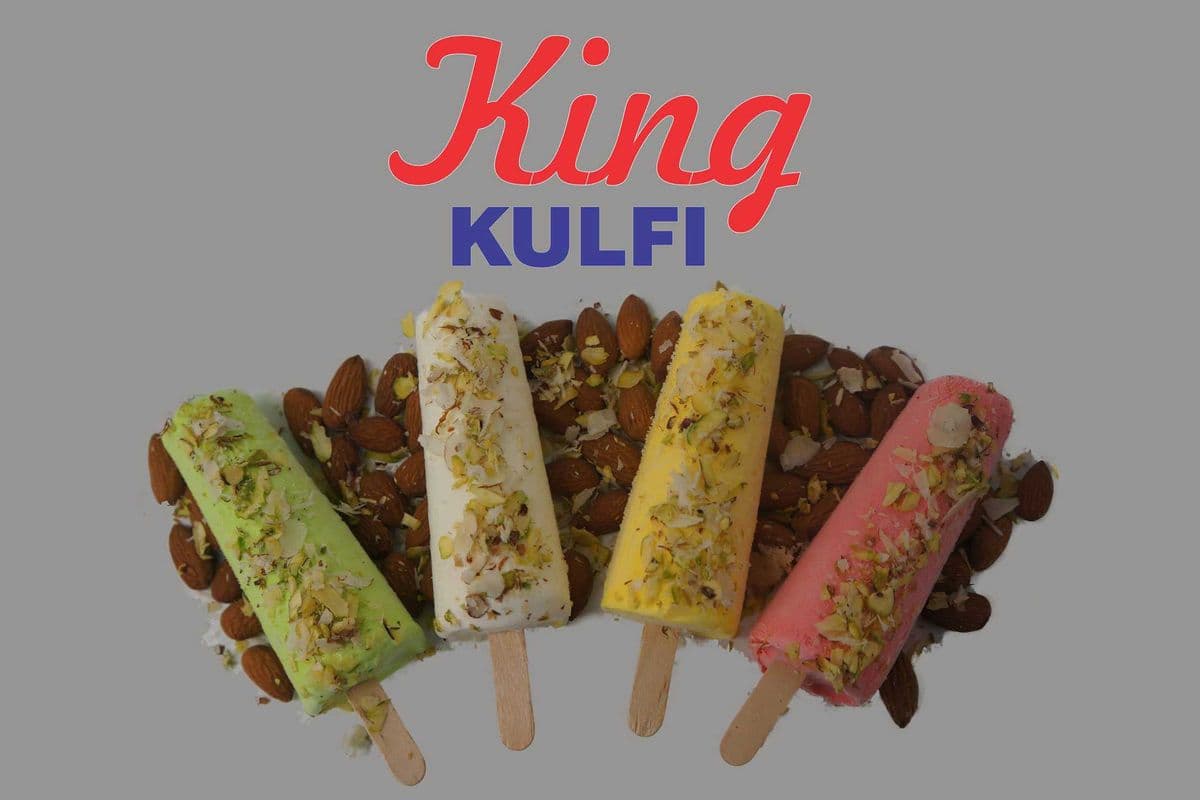 King Kulfi Kulfi Stick-Strawberry (Each)