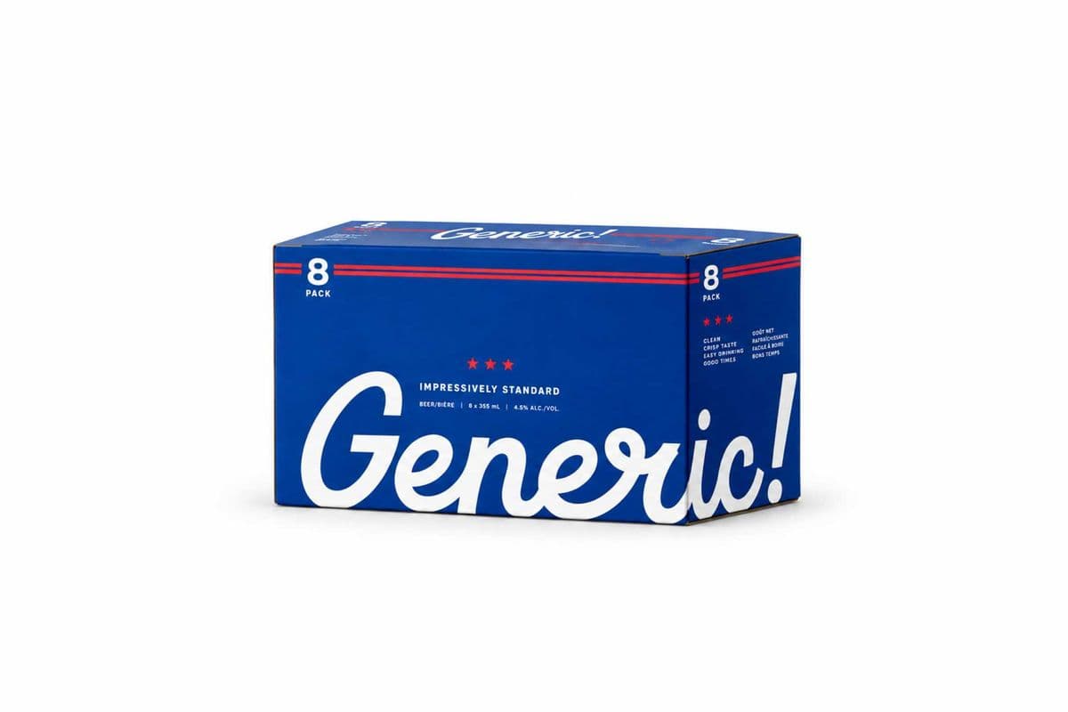 LITTLE BROWN JUG GENERIC LAGER (8 x 473ml Cans)