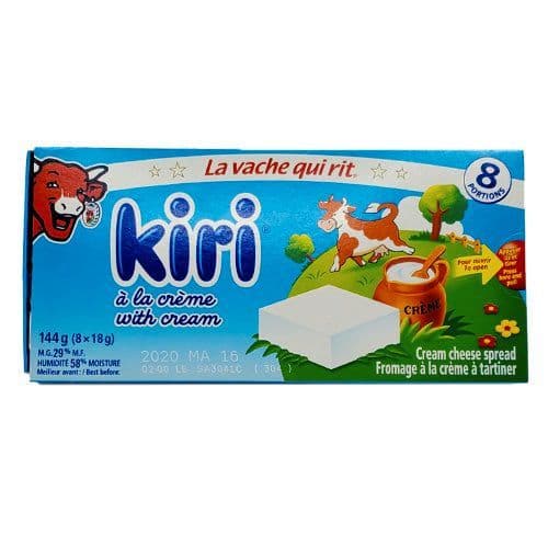 Kiri Cheese Plain 144g
