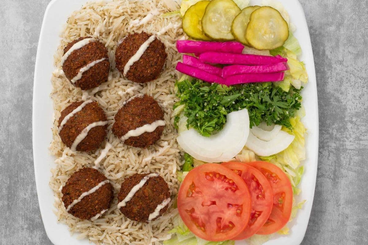 Falafel Veggie Plate