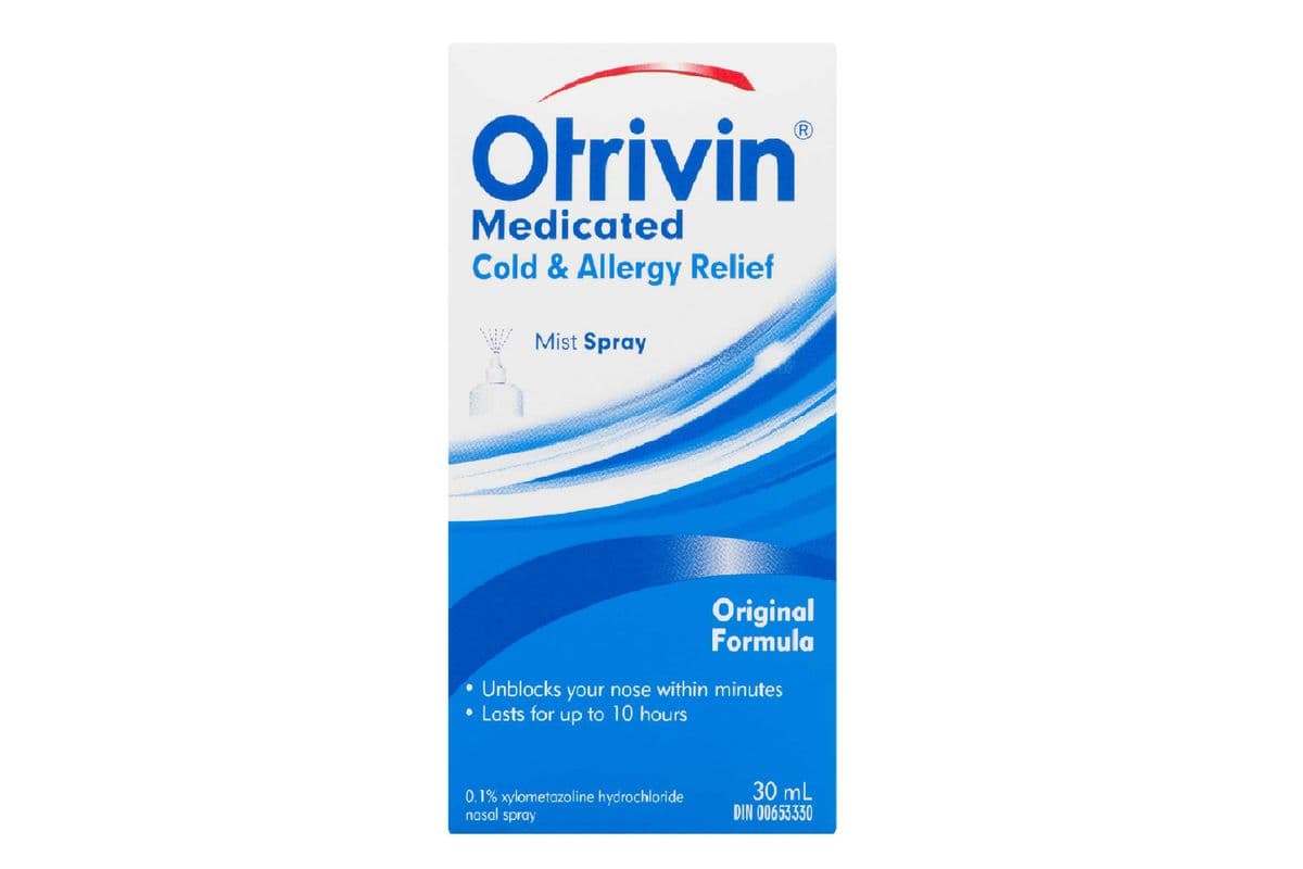 OTRIVIN 0.1% NASAL SPRAY 30ML PACK (30 ML)
