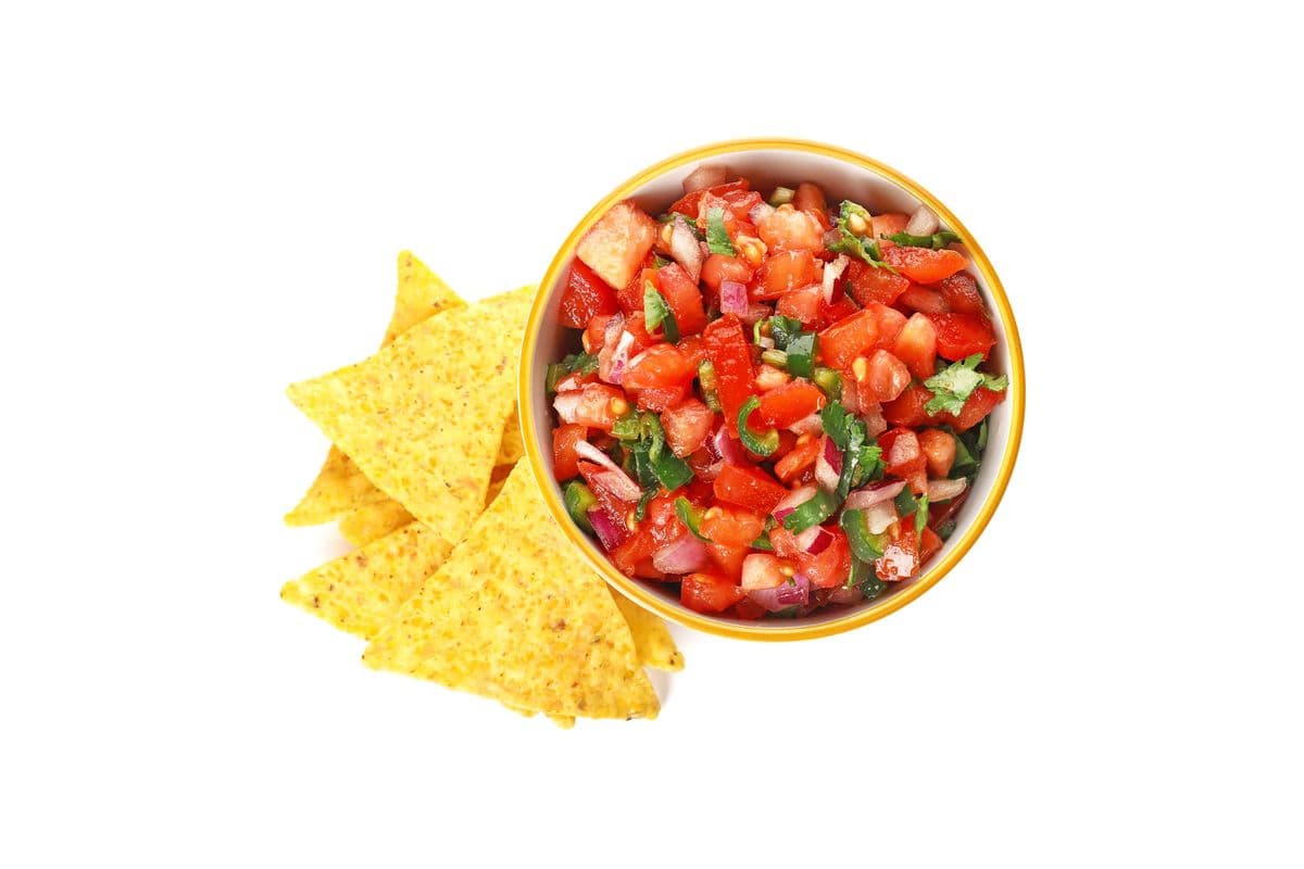 Tortilla Chips w/ Pico De Gallo