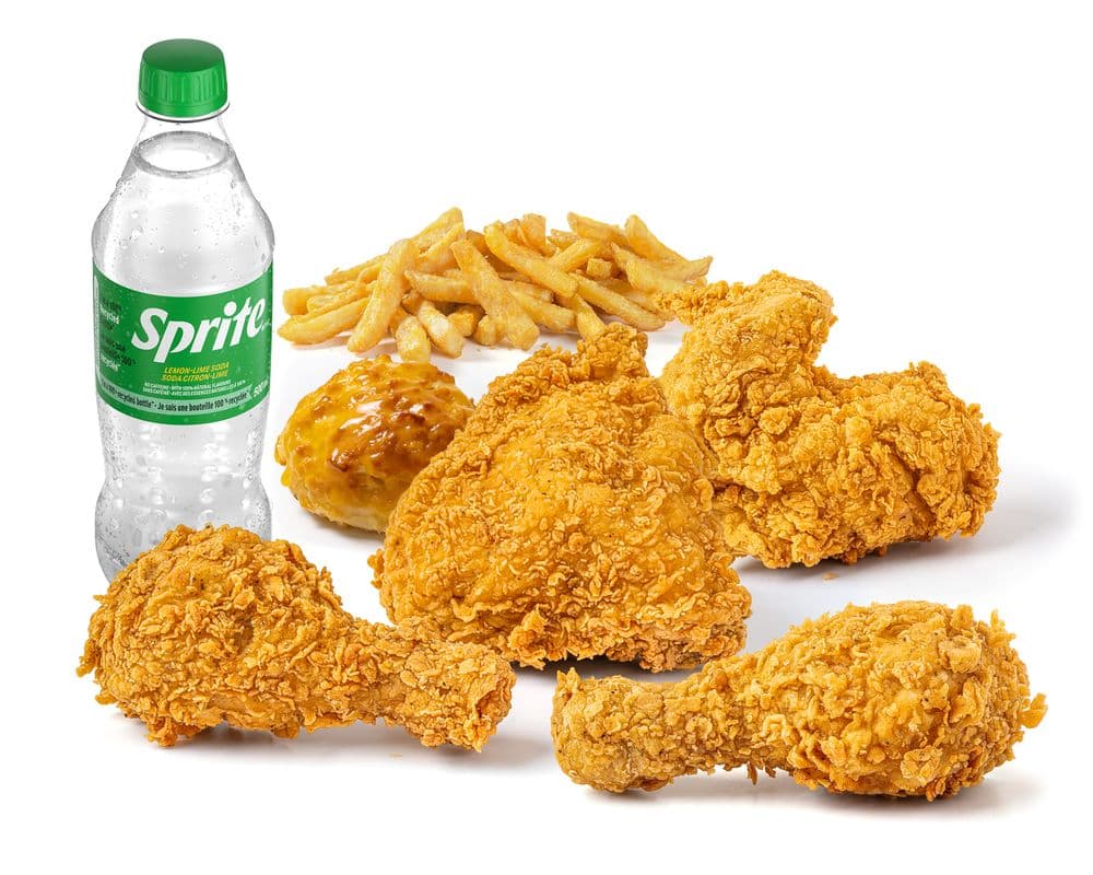 4 Piece Original Chicken Texas-Size Combo