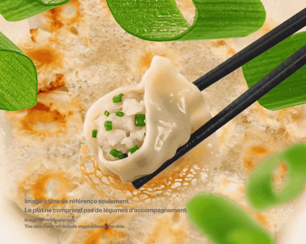 28.White Perch&Chive Dumpling / Perche Blanche & Poireau Gyoza