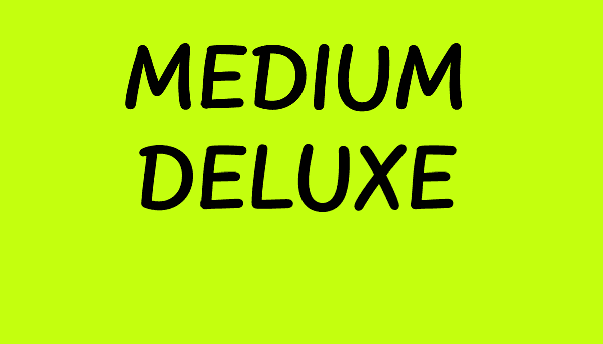 Medium Deluxe