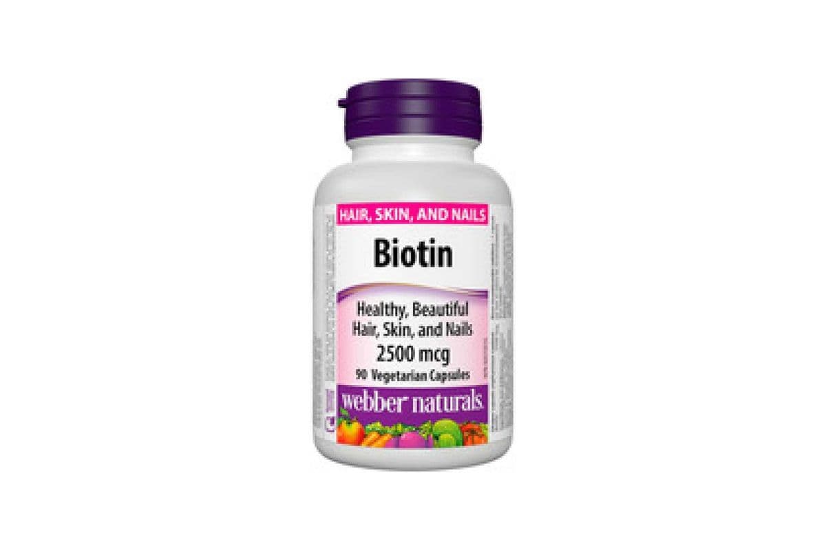 WEBBER BIOTIN 2500MCG (90)