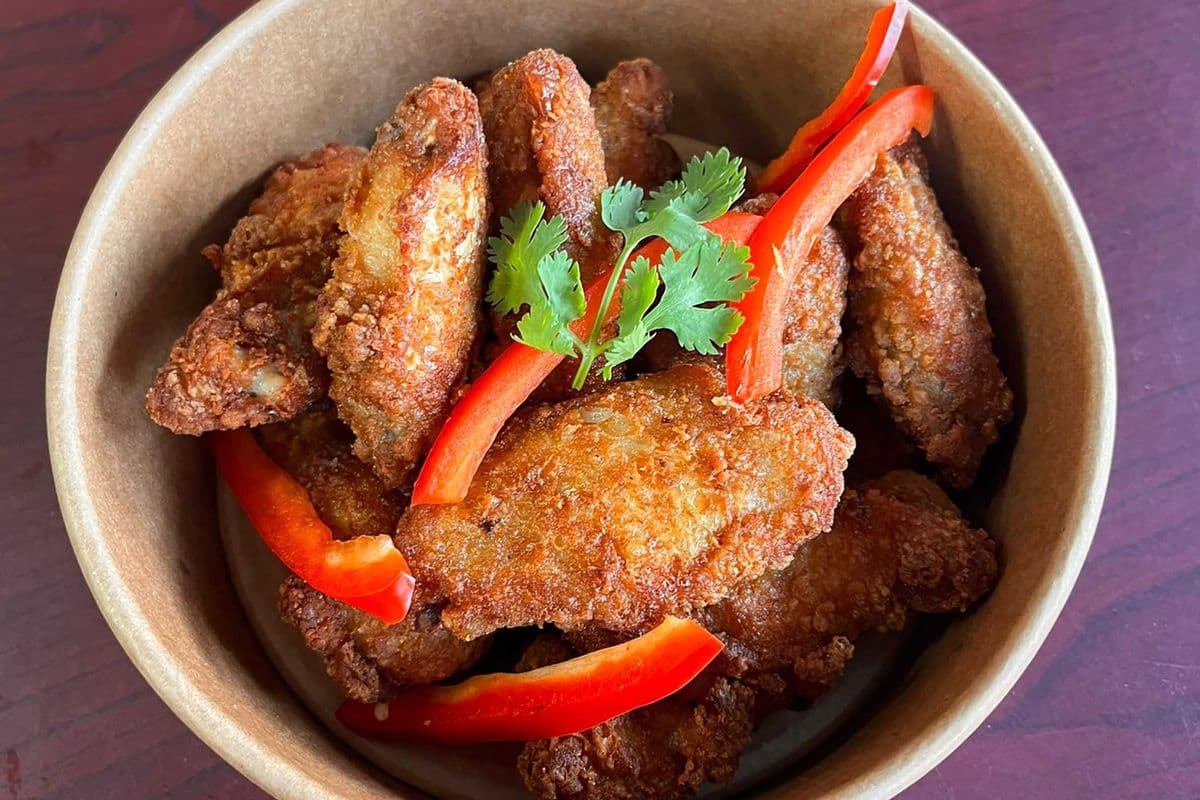 Chicken Wings spicy Garlic Sauce (1lbs)