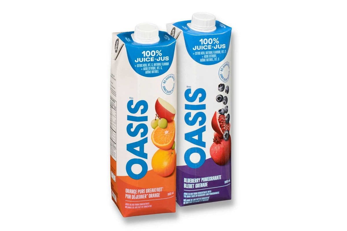 Oasis Fruit Beverages