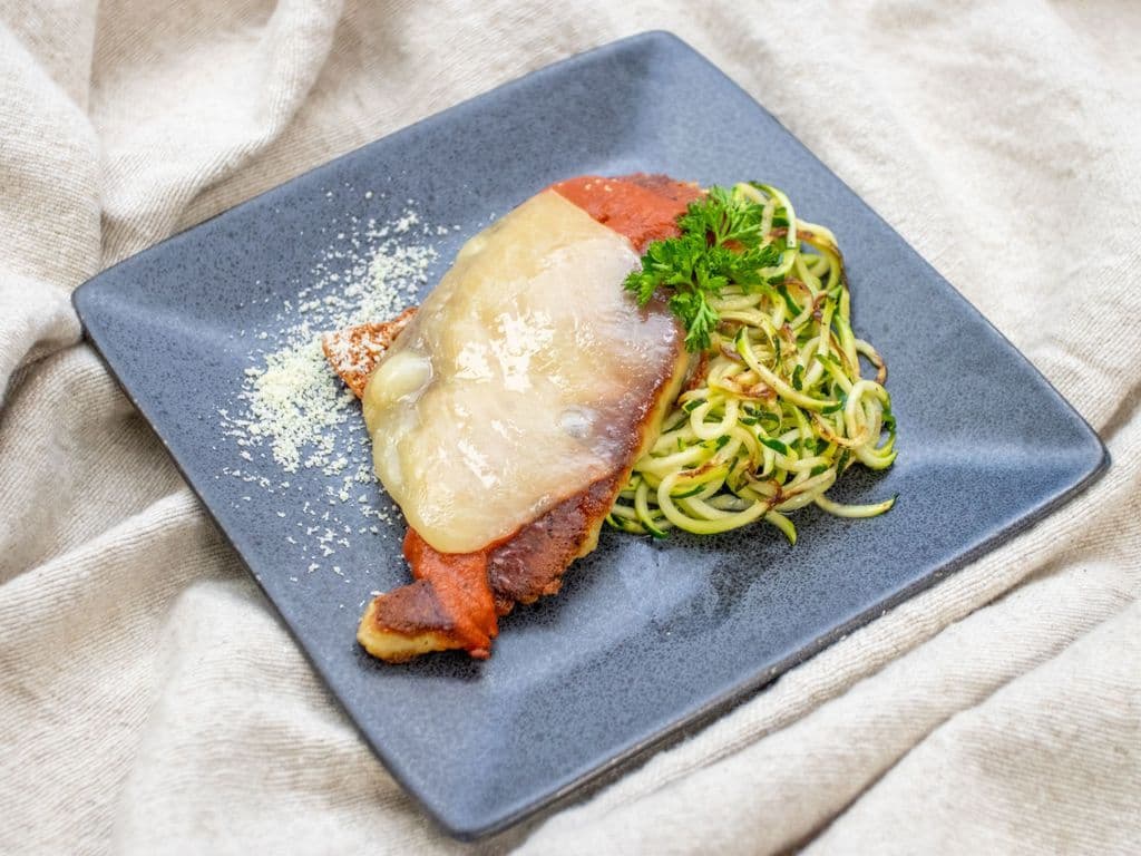 Chicken Parmesan w/ Zoodles