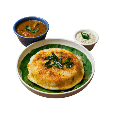 Podi Masala Thatte Idli