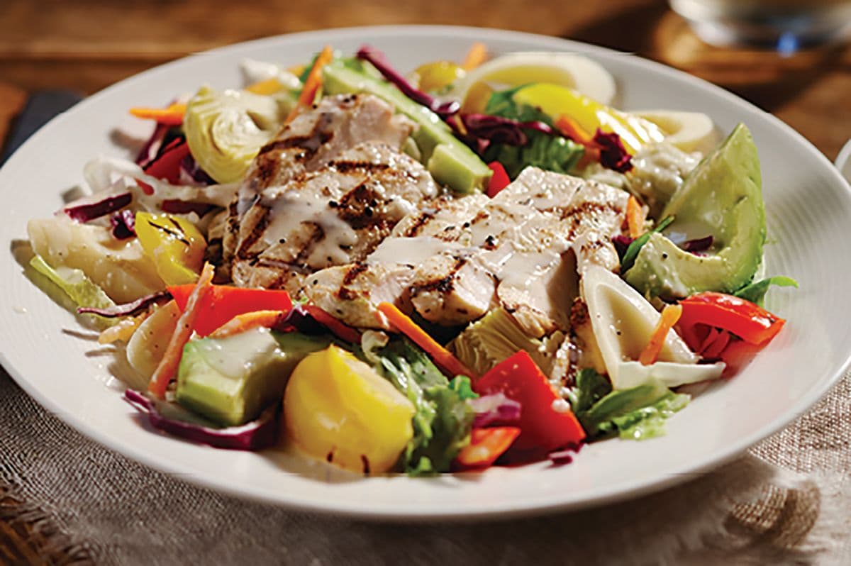 Salade au poulet et avocat / Chicken and Avocado Salad