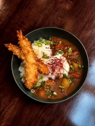 Rice Curry Tempura