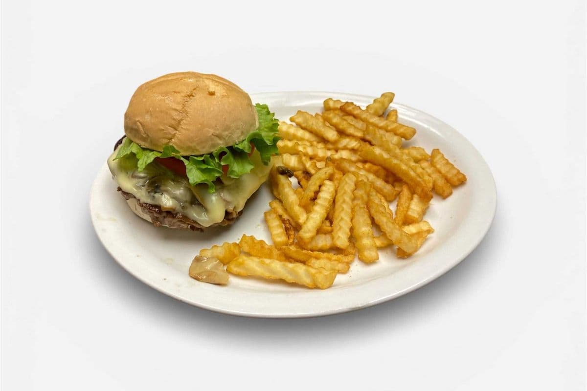 Mozza Mushroom Burger