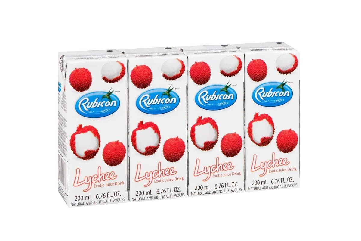 Rubicon Lychee Juice (4 X 200 ml)