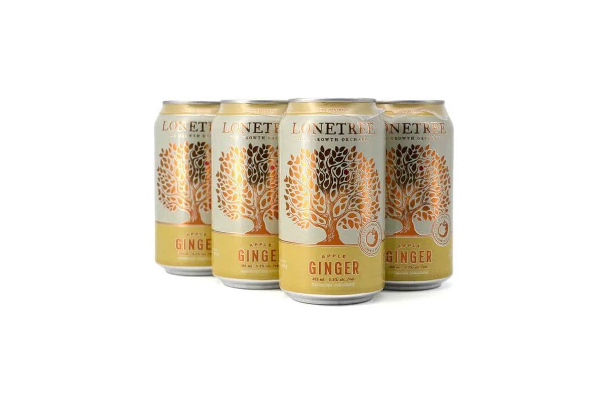 Lonetree Ginger Apple Dry Cider (6 Cans) (1 x 6x355ml)