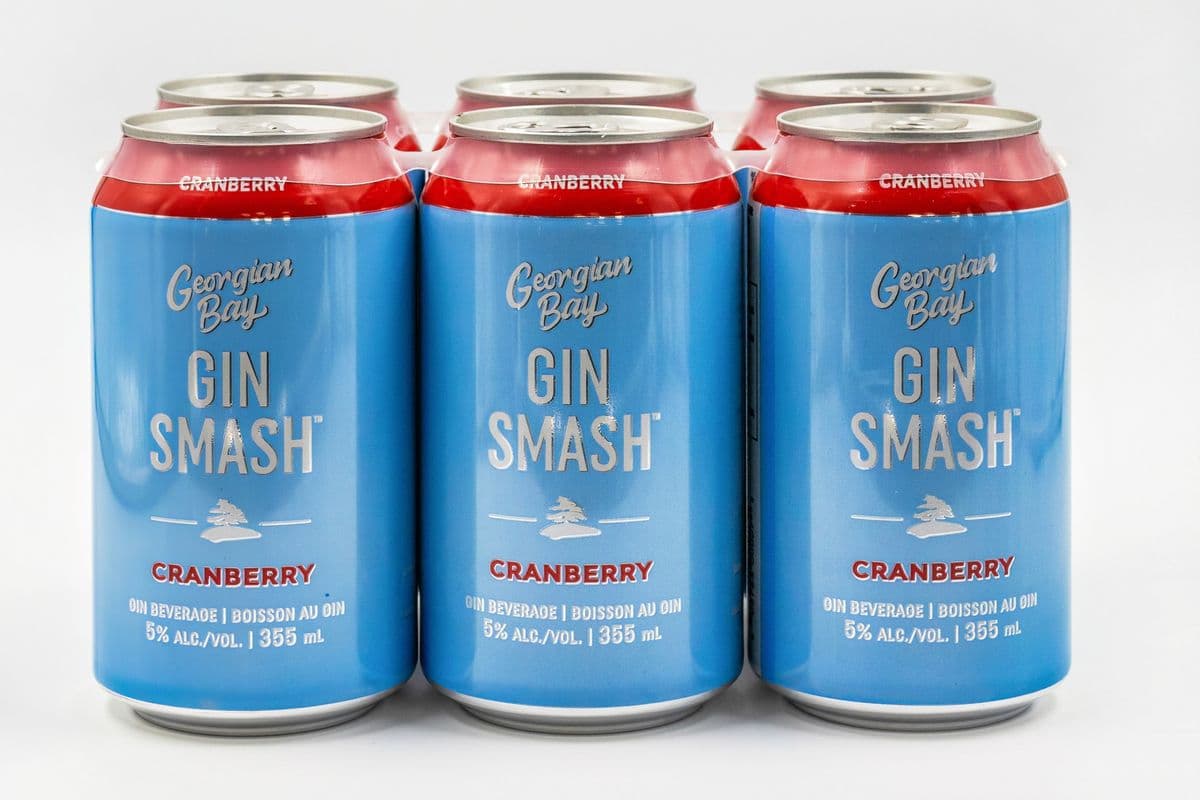 Georgian Bay Cranberry Gin Smash (6 x 355 ml)