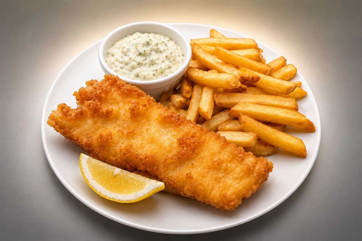 Fish & Chips (Salmon)