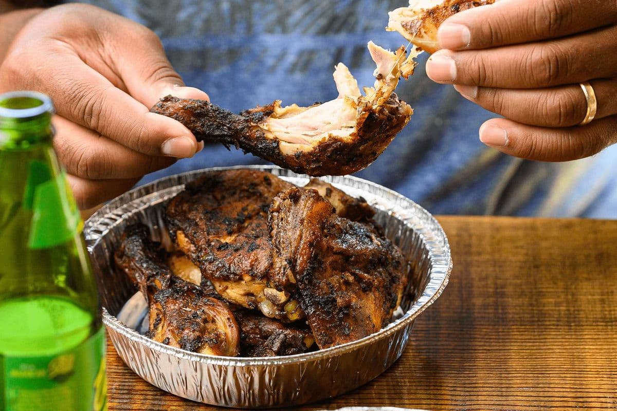 Jerk Chicken and 2 Festivals (2PC)