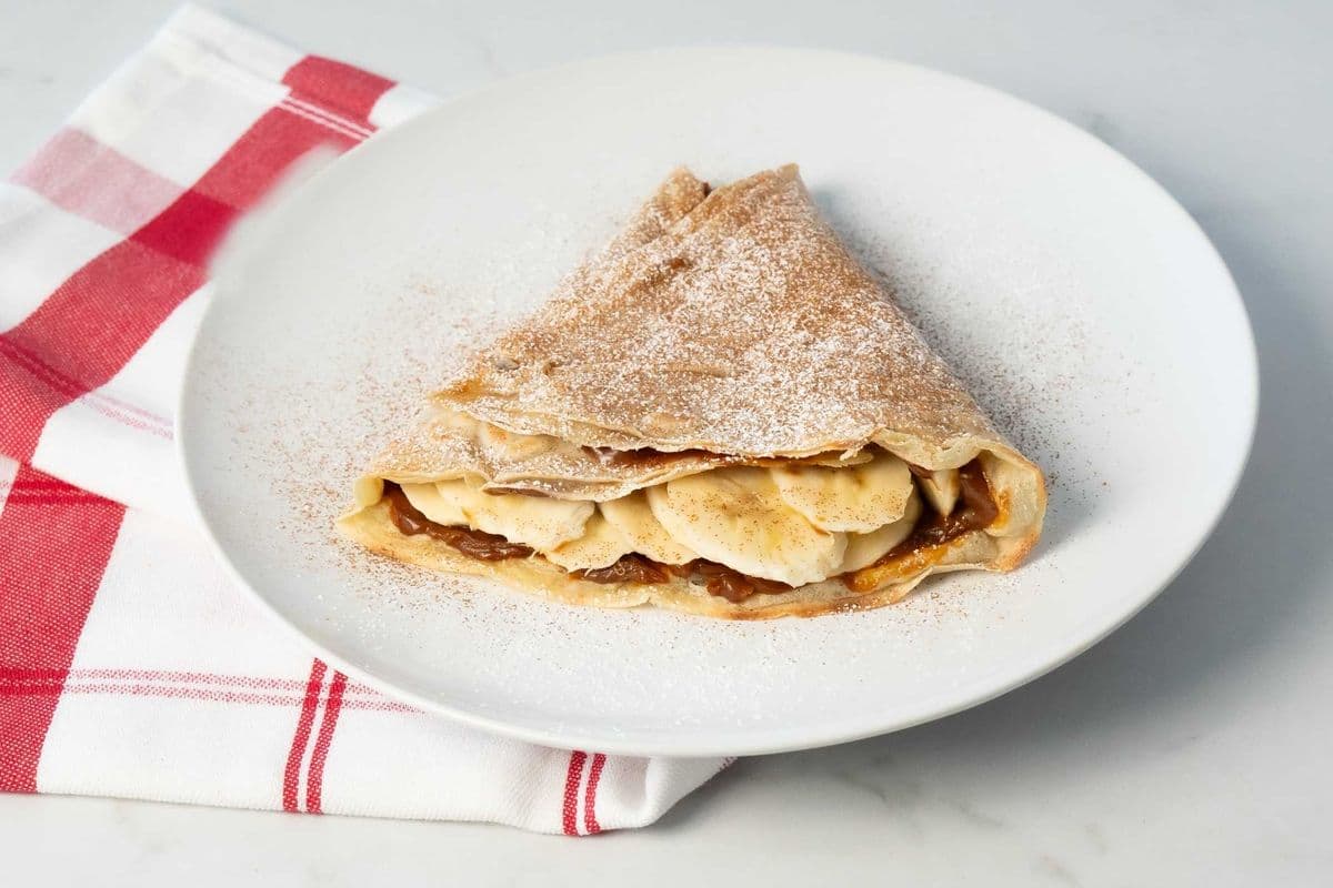 Dulce & Banana Crepe