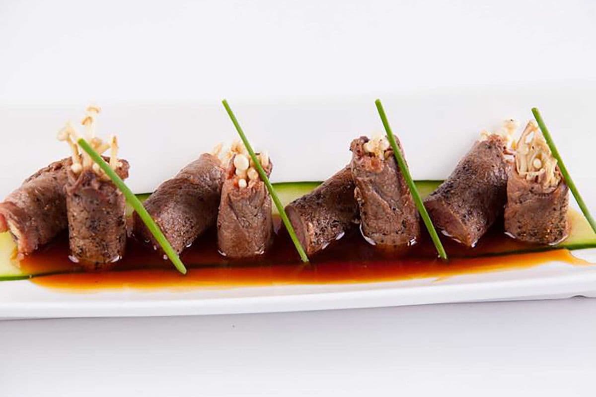Enoki Beef Rolls (6 pcs)