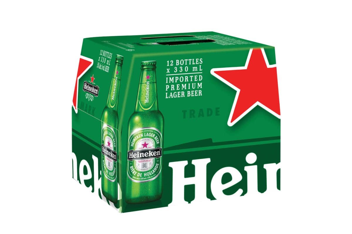 Heineken (12 x 330ml bottles)