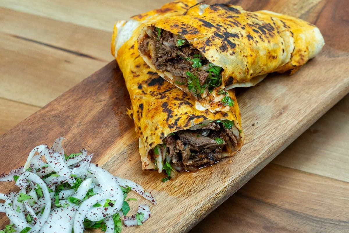 ANTIOCHIA BEEF and LAMB DONER WRAP