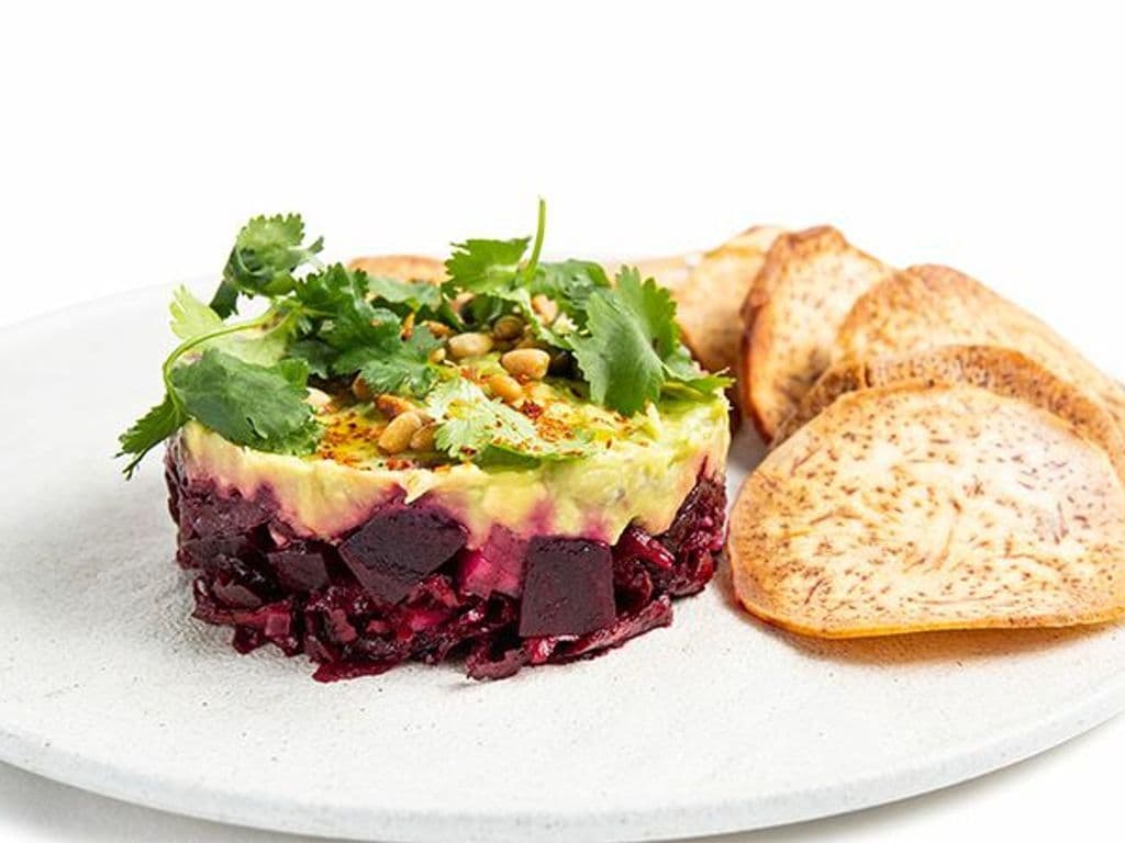 AVOCADO BEET ROOT TARTARE
