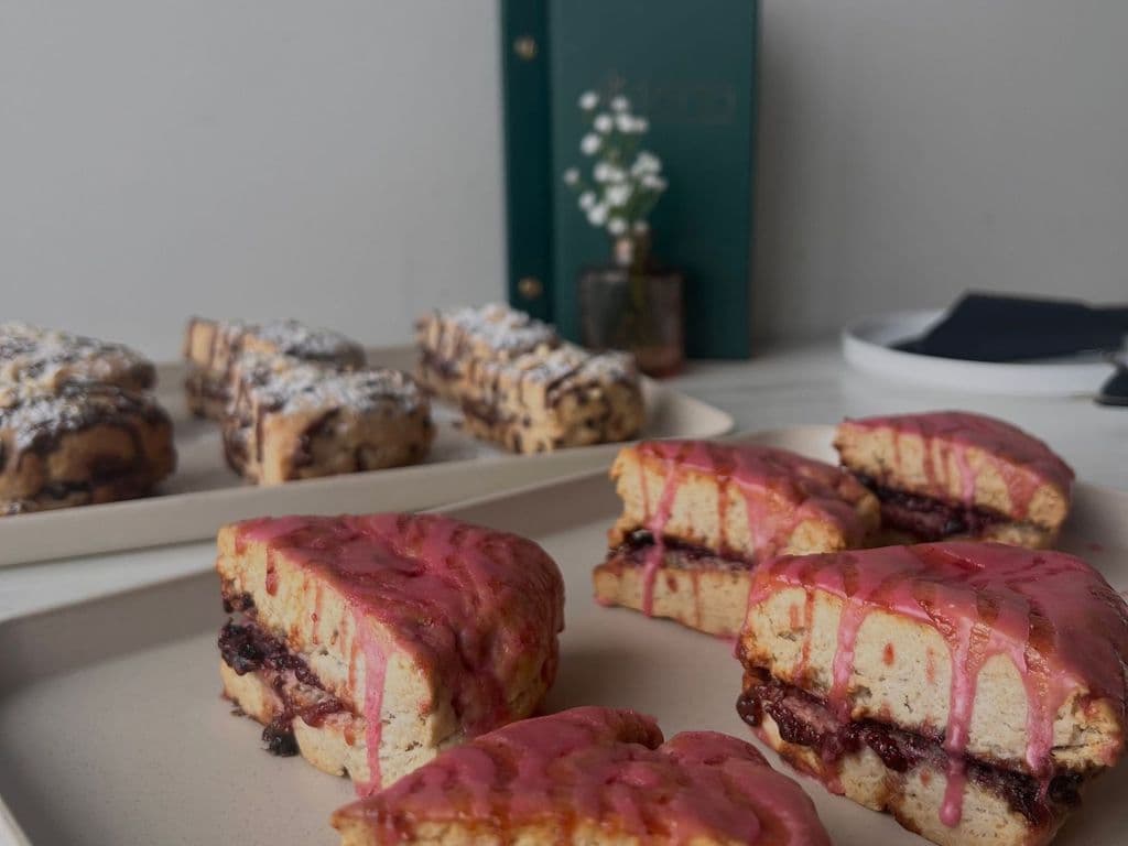 Scone aux baies / Scone Berry