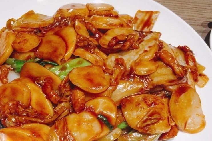 Shanghai Fried New Year Cake 上海炒年糕