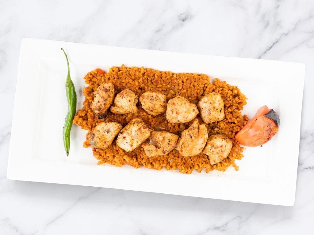Lunch Special Chicken Shish Kebap (2 skewers)
