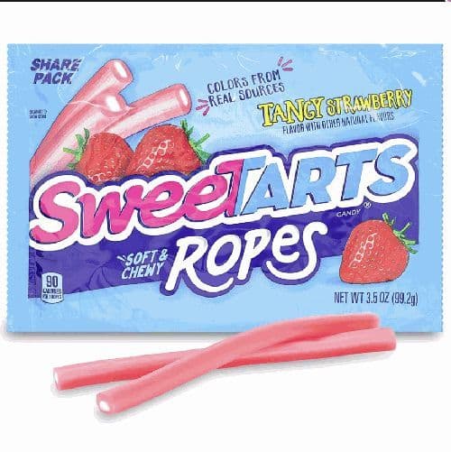 Wonka Sweetart Rope Tangy Strawberry