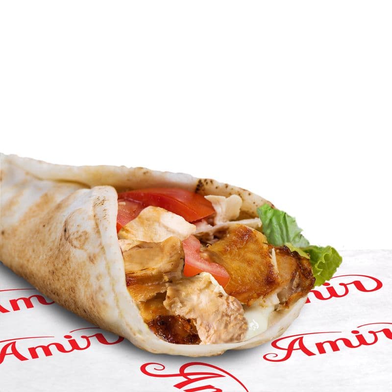 Pita shish tawouk (poulet) /(Chicken)